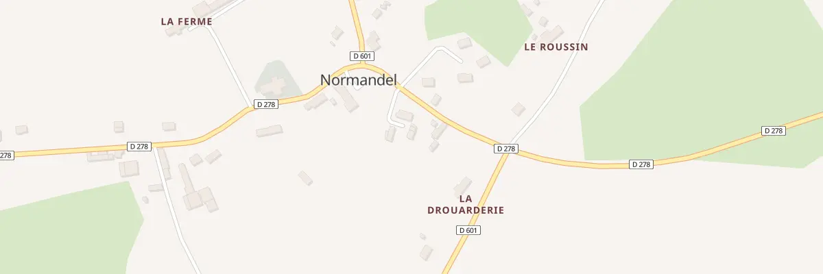 Plan du 14 La Drouarderie à Charencey