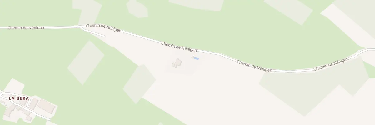Plan du 1153 Che de Nénigan à Puymaurin
