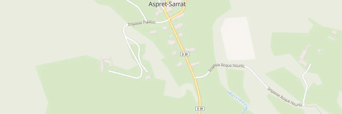 Plan du 9000 La Costo à Aspret-Sarrat