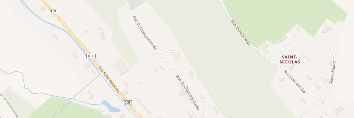 Plan du 22 Rue du Chanoine Porée au Bec-Hellouin