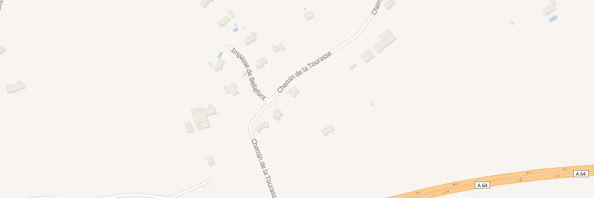Plan du 108 Chem de la Tourrasse à Saint-Gaudens