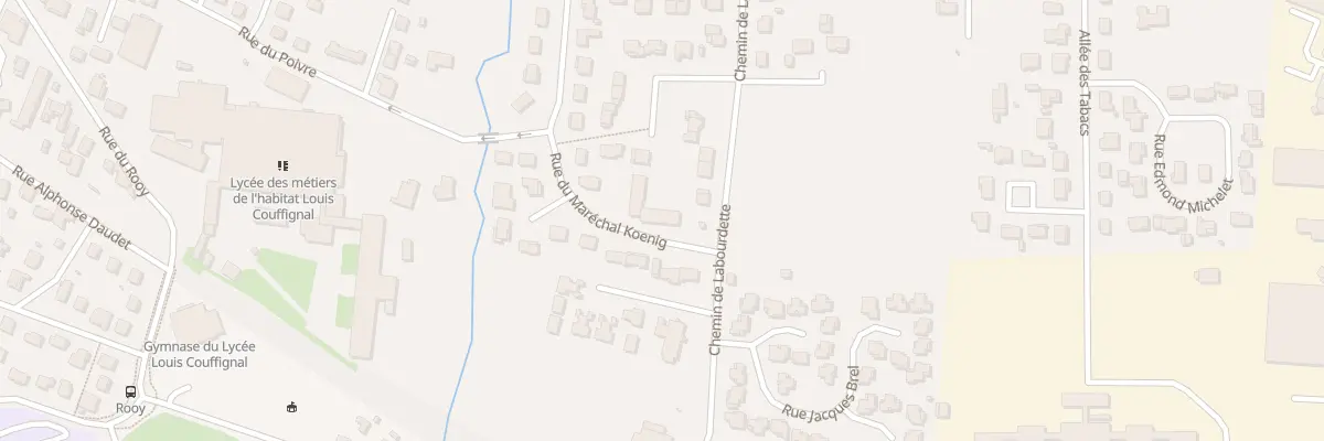 Plan du 35 Rue du Maréchal Koenig à Villeneuve-sur-Lot