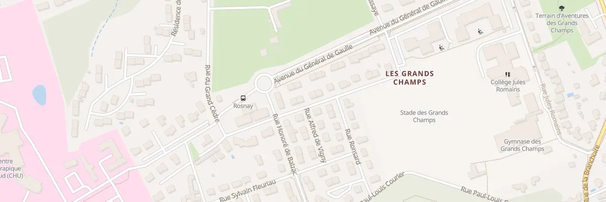 Plan du 19 Rue de Rosnay à Saint-Avertin