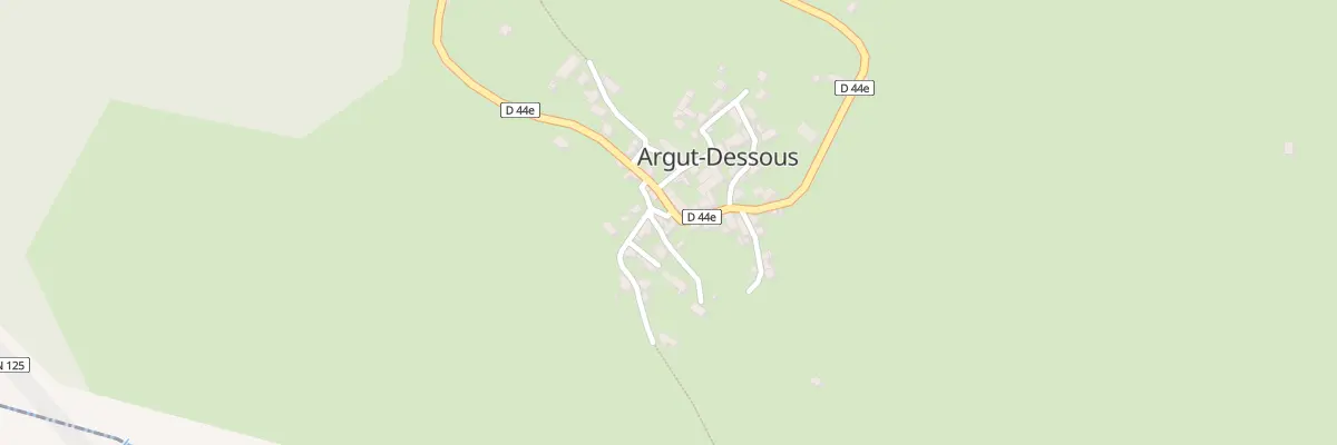 Plan du 39 Village à Argut-Dessous