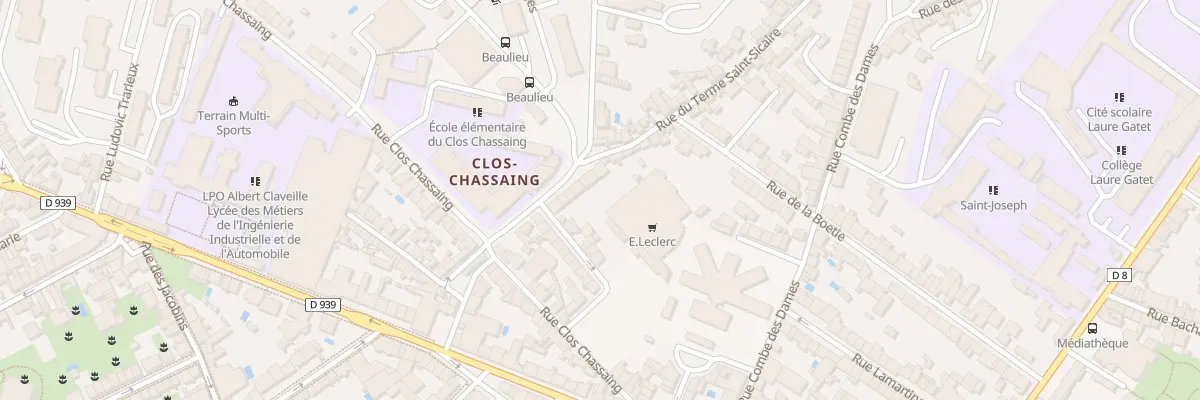 Plan du 14B Rue du Terme Saint Sicaire à Périgueux
