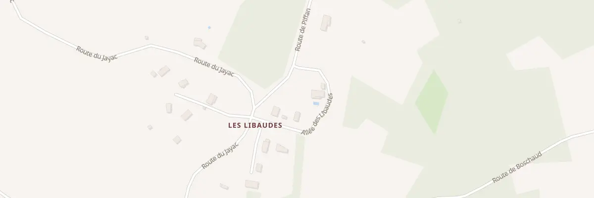 Plan du 71 All des Libaudes à Quinsac