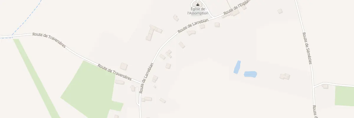 Plan du 5429 Presbytere à Lartigue