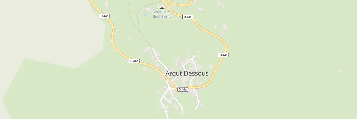 Plan du 16 Village à Argut-Dessous