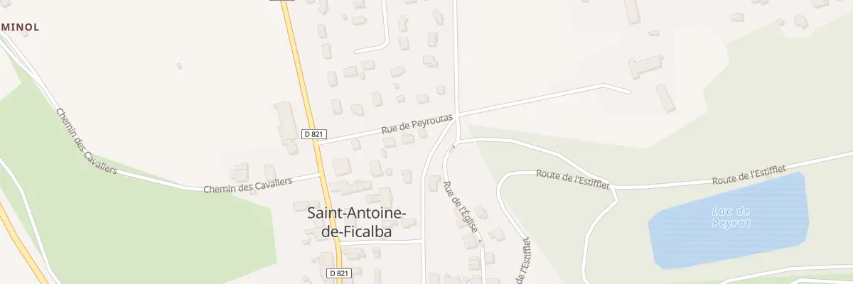Plan du 10 Rue de Peyroutas à Saint-Antoine-de-Ficalba