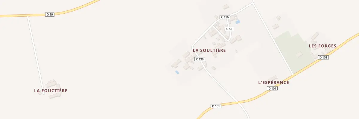 Plan du 8 La Soultiere à Bournan