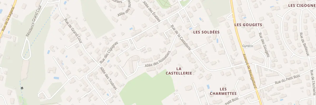 Plan du 9 All des Noisetiers à Saint-Avertin