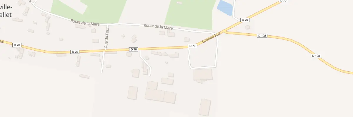 Plan du 23 Grande Rue à Crasville-la-Mallet