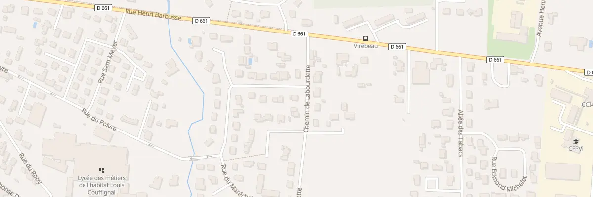 Plan du 1 Rue du Maréchal Koenig à Villeneuve-sur-Lot
