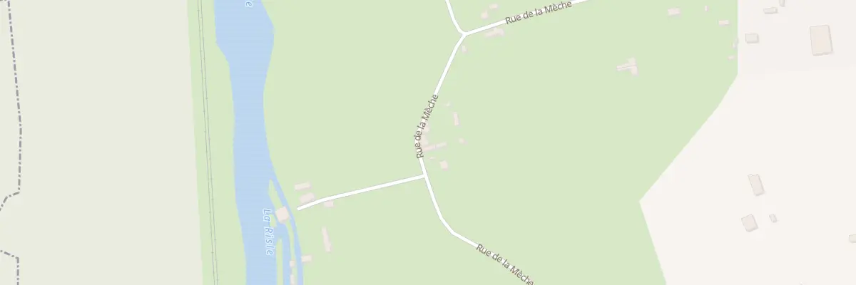 Plan du 35 Rue de la Mèche à Brionne