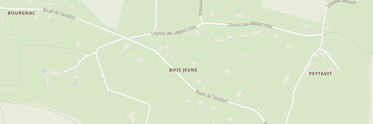 Plan du 1301 Rte de Terrefort à Couze-et-Saint-Front