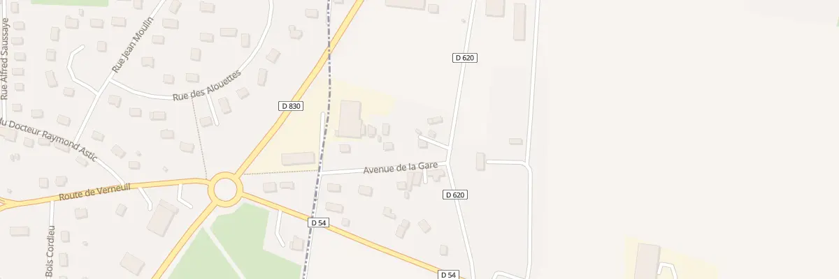 Plan du 2 Rue de la Gare à Bois-Arnault