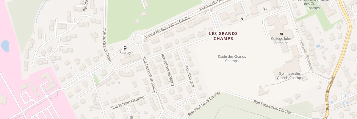 Plan du 3 Rue Ronsard à Saint-Avertin