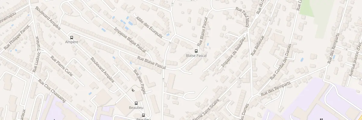Plan du 73 Rue Blaise Pascal à Périgueux