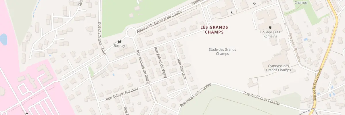 Plan du 5 Rue Ronsard à Saint-Avertin