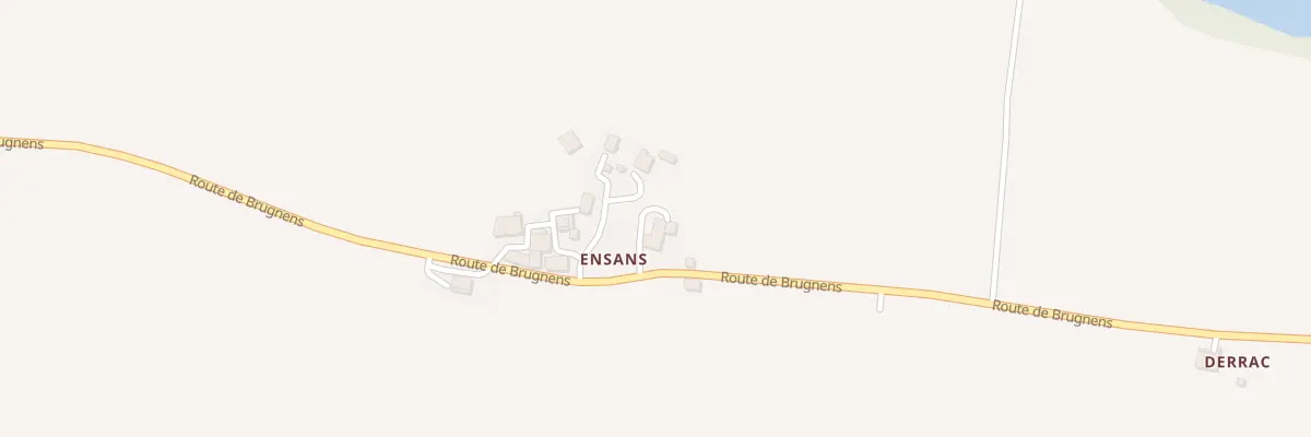 Plan du 5012 A Ensans à Urdens