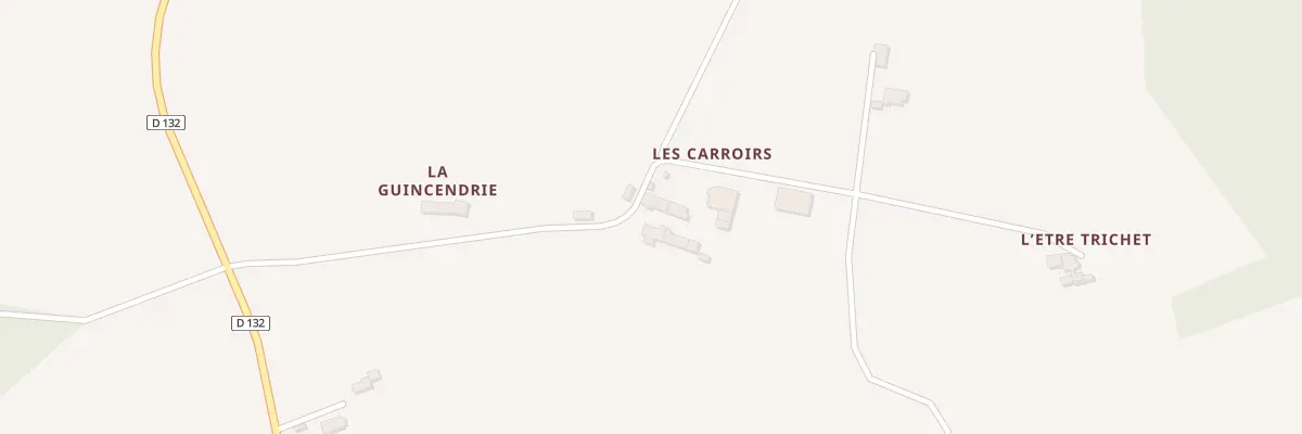 Plan du 34 Les Carroirs à Montrouveau
