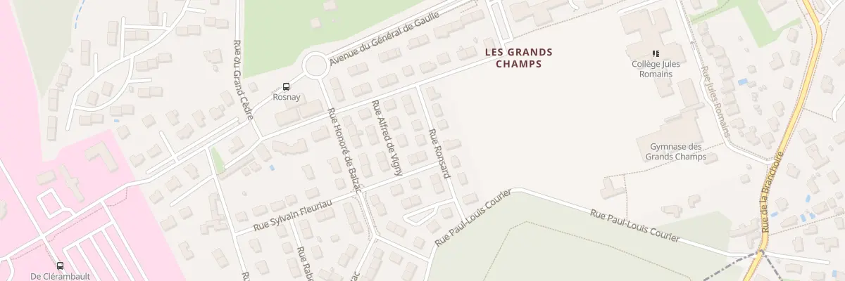 Plan du 7 Rue Ronsard à Saint-Avertin
