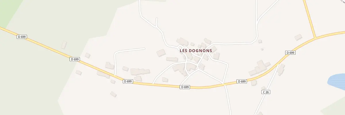 Plan du 5125 Les Dognons à Maisonnais-sur-Tardoire