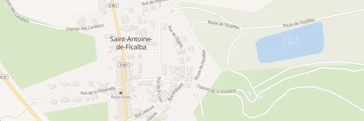 Plan du 4 Rue de l’Église à Saint-Antoine-de-Ficalba