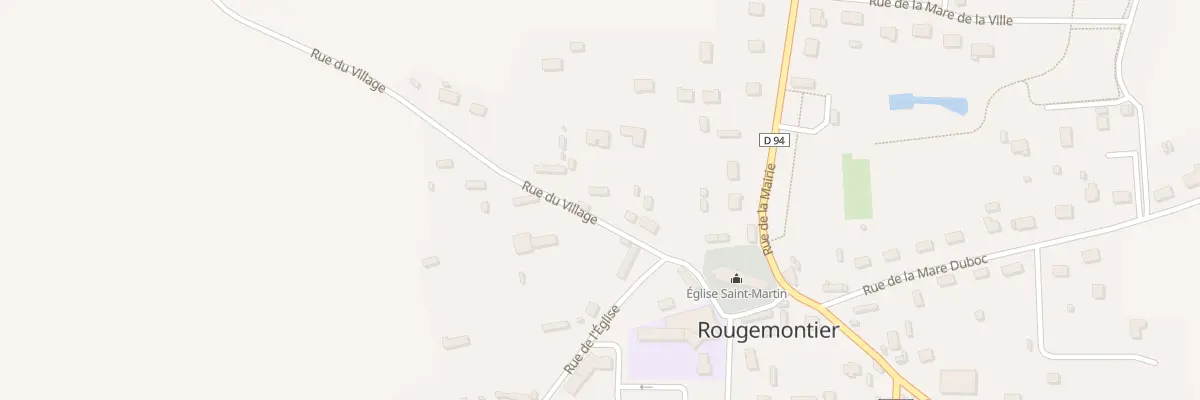 Plan du 4 Rue du Village à Rougemontier