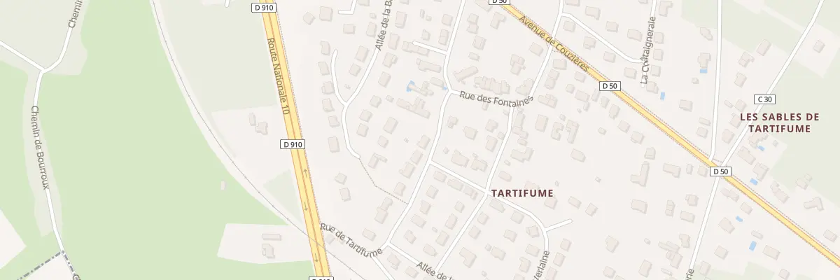 Plan du 19 Rue de Tartifume à Veigné