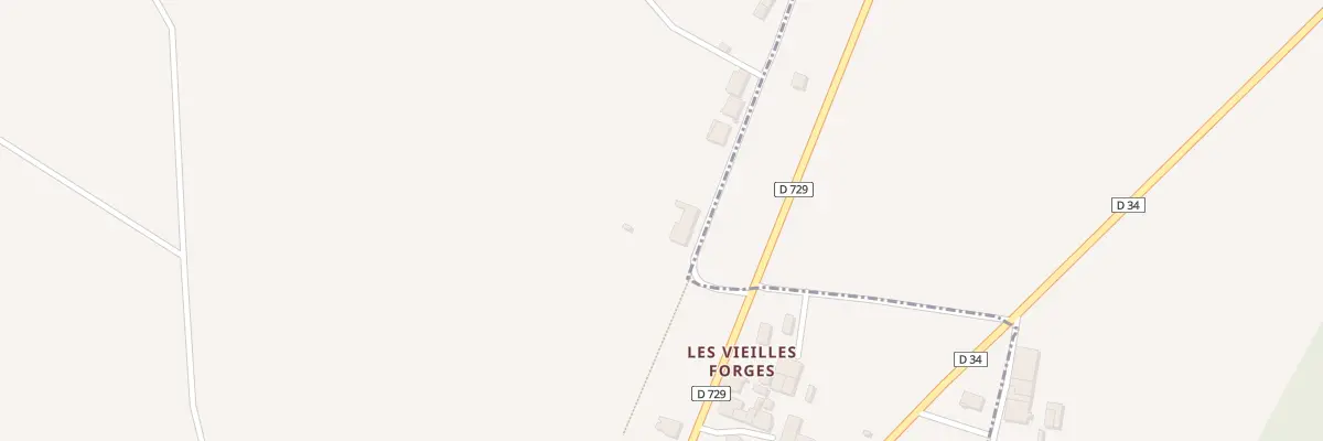 Plan du 5244 Les Vieilles Forges à Millac