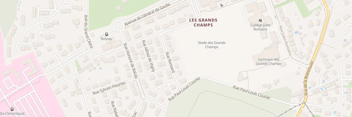 Plan du 8 Rue Ronsard à Saint-Avertin