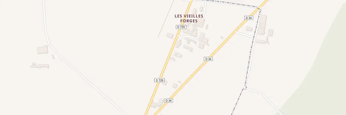 Plan du 5232 Les Vieilles Forges à Millac