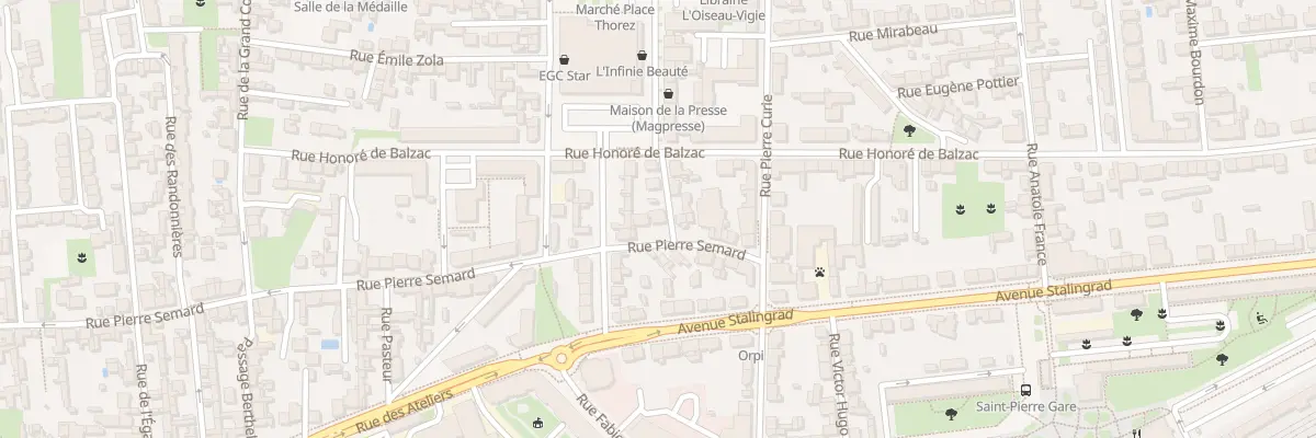 Plan du 118 Rue Pierre Semard à Saint-Pierre-des-Corps
