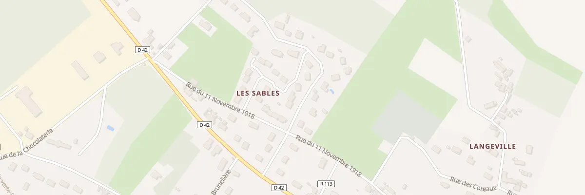 Plan du 3 Rue des Combattants En Afn à Abilly