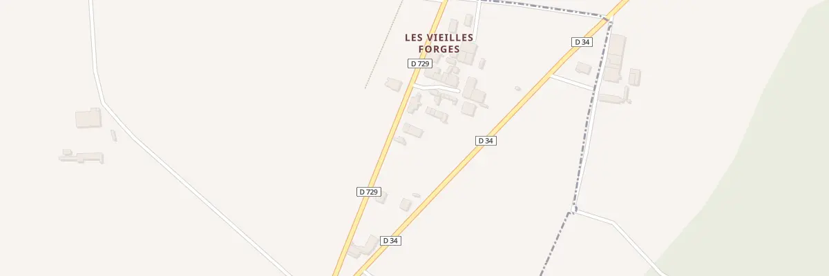 Plan du 23 Les Vieilles Forges à Millac