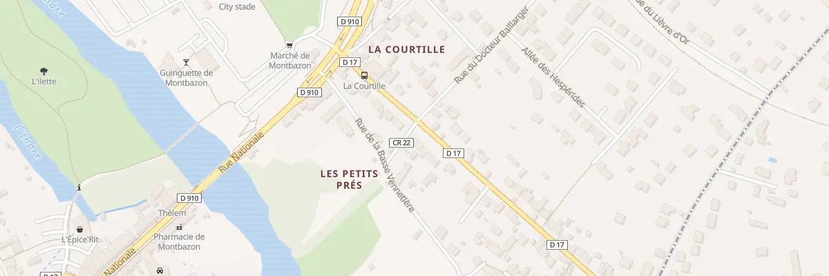 Plan du 26 Rue de la Vennetiére à Montbazon