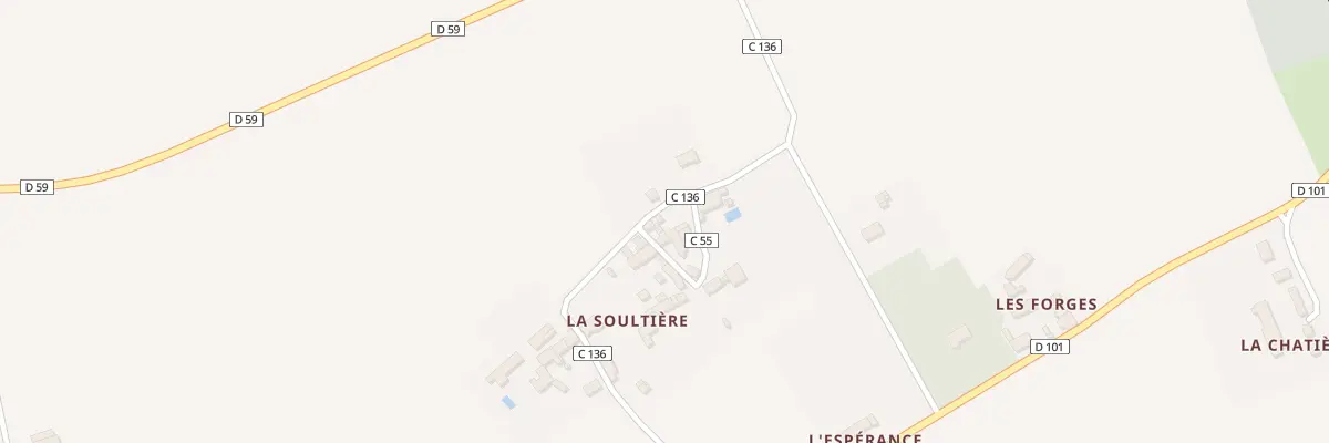 Plan du 4 La Soultiere à Bournan