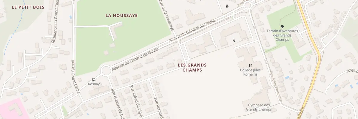 Plan du 3 Rue de Rosnay à Saint-Avertin