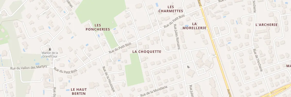 Plan du 62 Rue du Petit Bois à Saint-Avertin