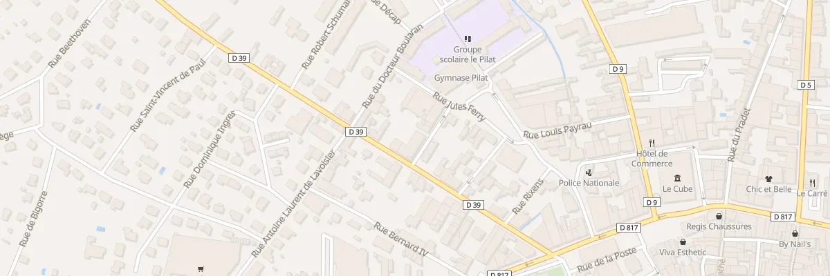 Plan du 16 Av Anselme Arrieu à Saint-Gaudens