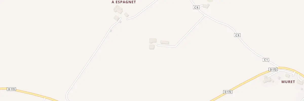 Plan du 1 Che de Tourrens à Crastes