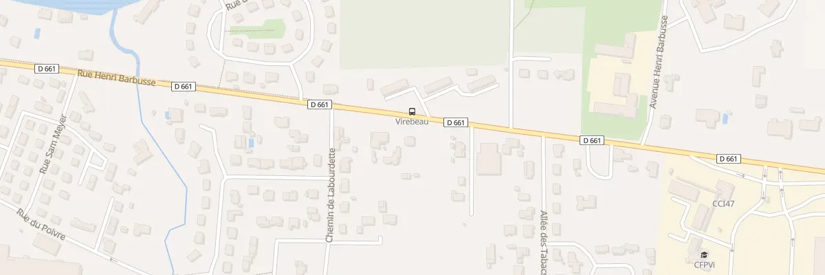 Plan du 74 Rue Henri Barbusse à Villeneuve-sur-Lot