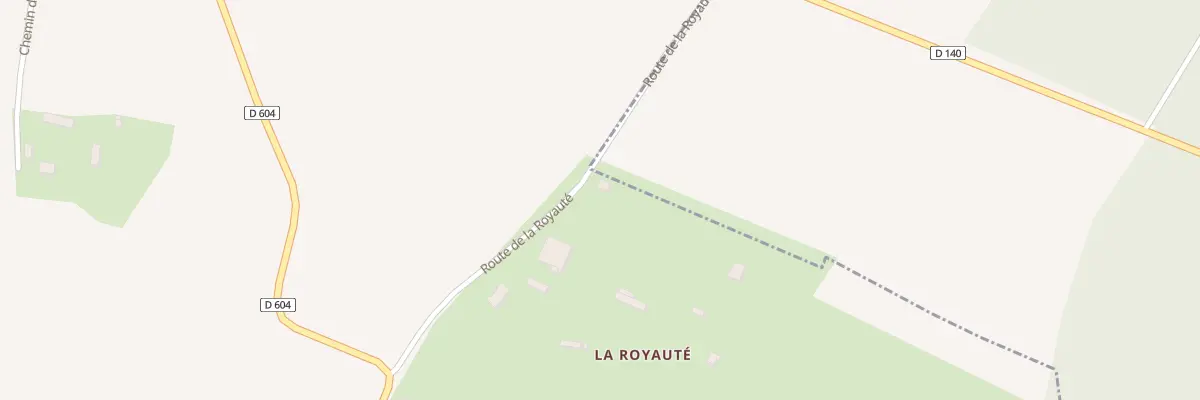 Plan du 38 Rte de Beaumesnil - Thevray à Mesnil-en-Ouche