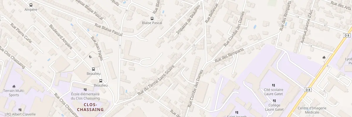 Plan du 49 Rue du Terme Saint Sicaire à Périgueux