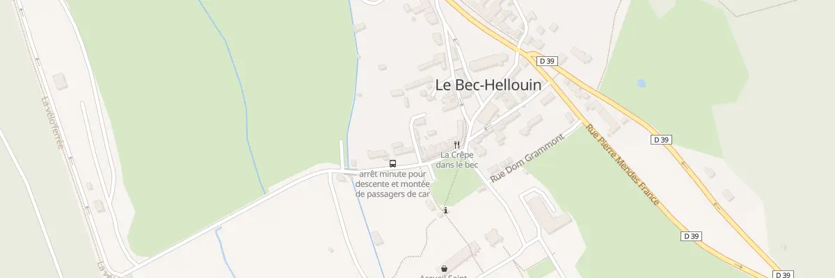 Plan du 2 Rle du Betume au Bec-Hellouin