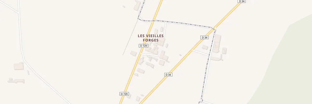Plan du 13 Les Vieilles Forges à Millac