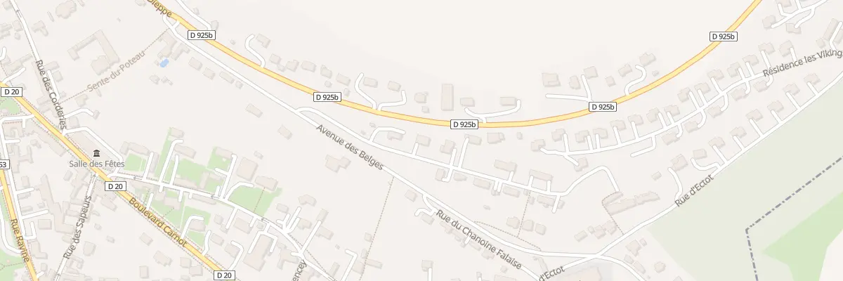 Plan du 3 Rue du Coteau à Saint-Valery-en-Caux