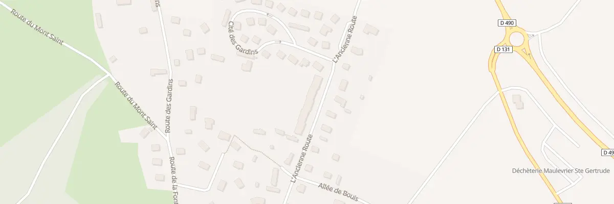 Plan du 325 L’Ancienne Route à Maulévrier-Sainte-Gertrude