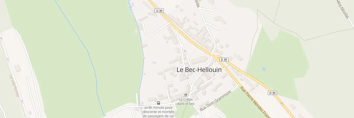 Plan du 15 Rue Lanfranc au Bec-Hellouin